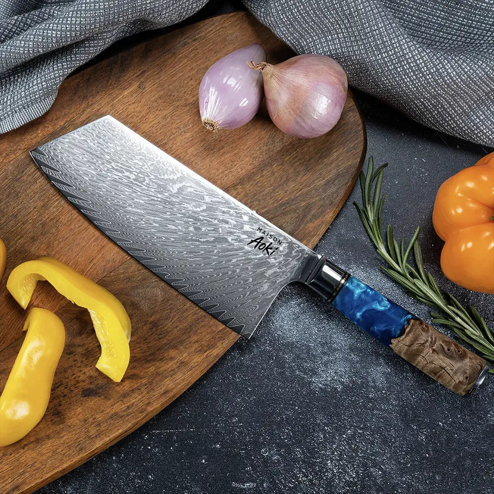 Couteau à Couperet Japonais Maison Aoki™