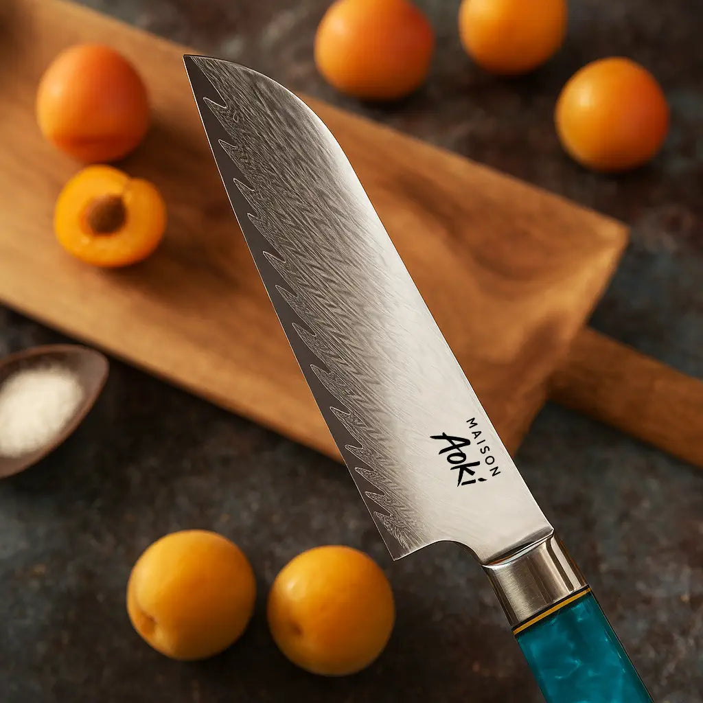 Couteau Santoku Japonais Maison Aoki™