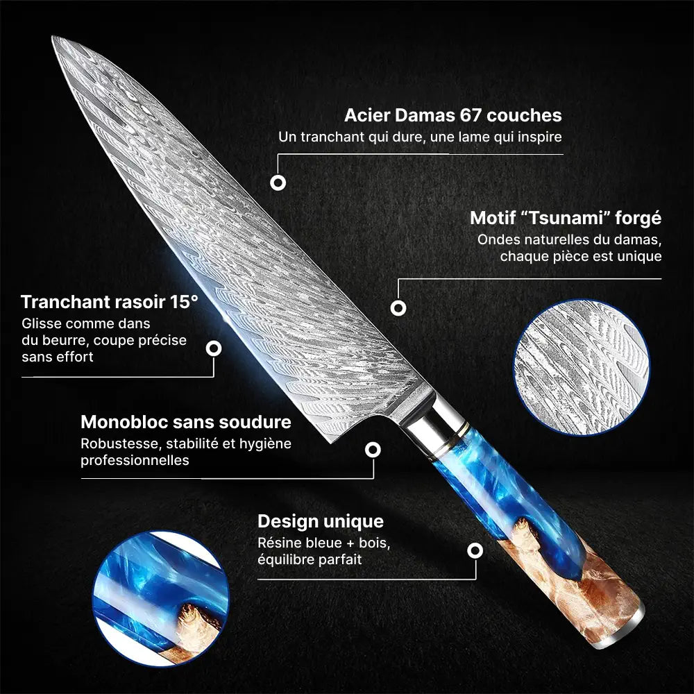 Couteau du Chef Japonais Maison Aoki™