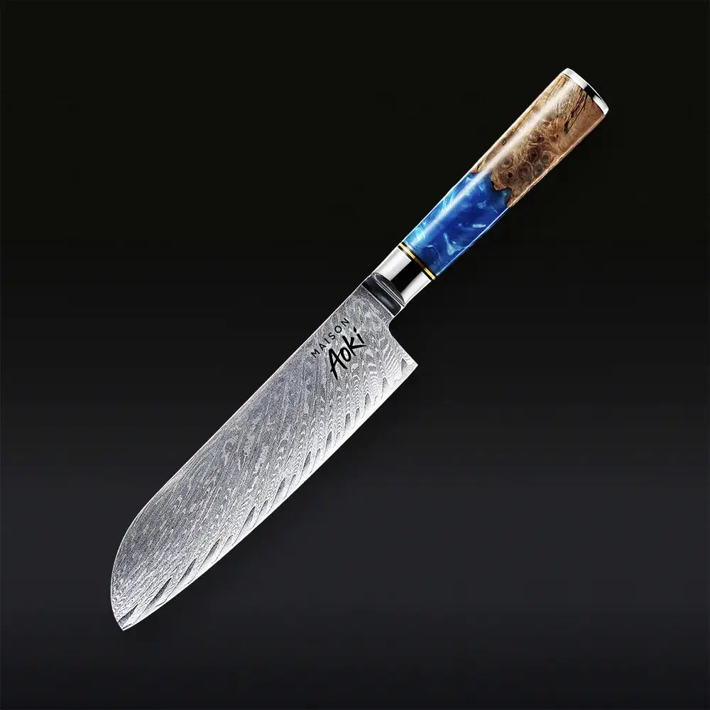 Couteau Santoku Japonais Maison Aoki™