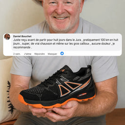 TrekPro™ - Chaussures de marche à confort orthopédique homme