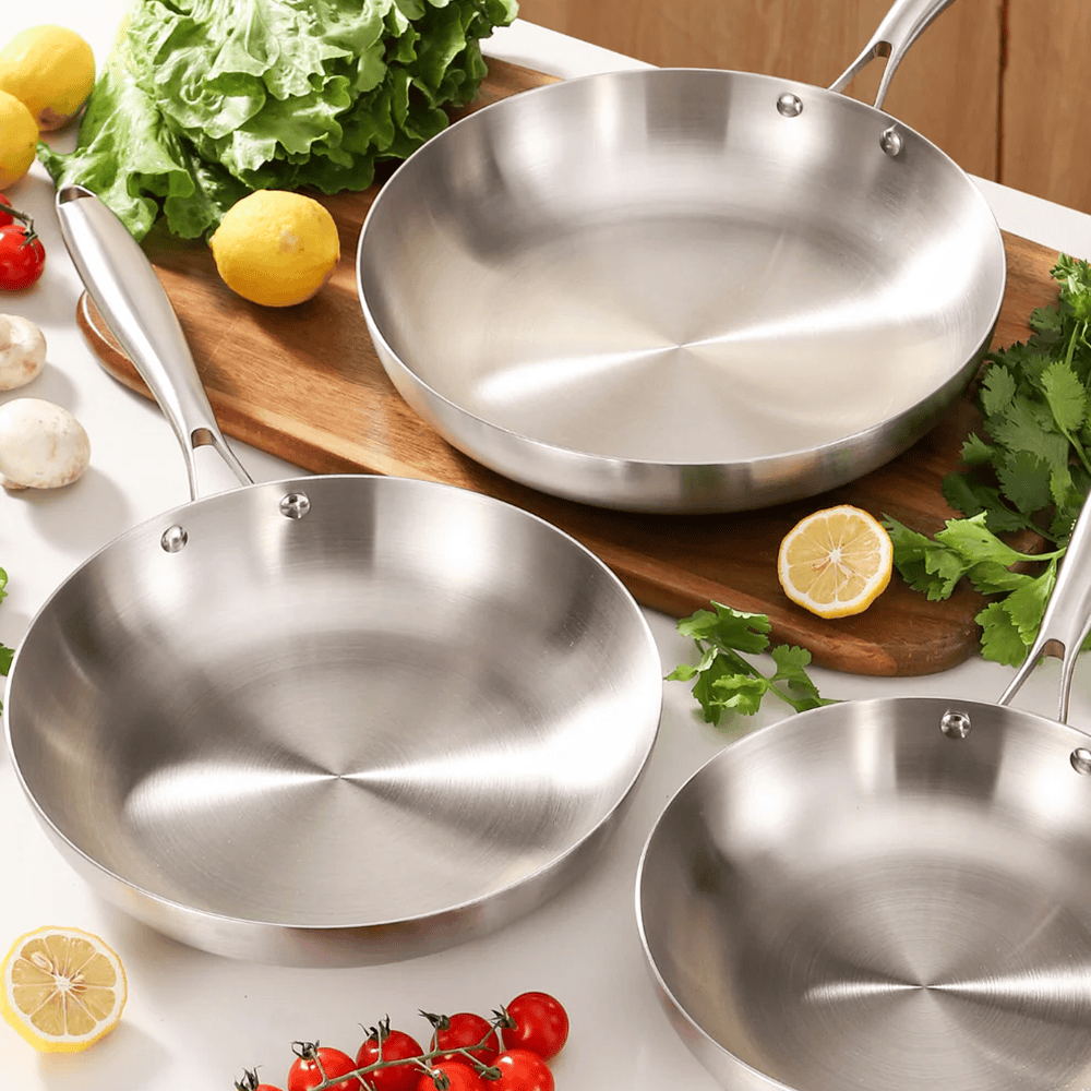 La Poêle Essentielle Inox Premium 28 cm