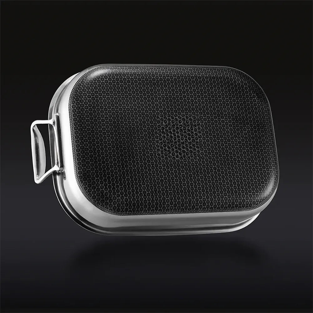 Plat à Rôtir Hybride avec Grille en Inox 35 cm