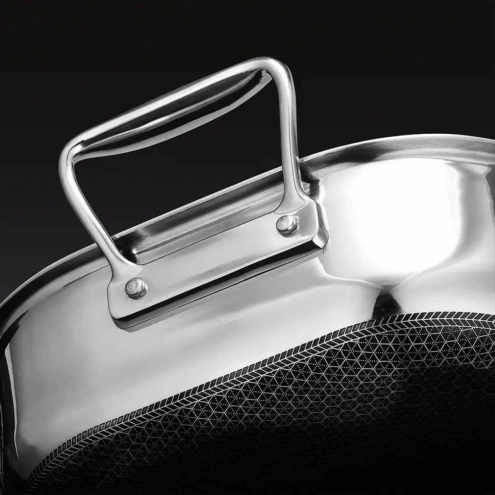 Plat à Rôtir Hybride avec Grille en Inox 35 cm