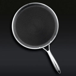 Poêle Grill Hybride Inox 30 cm