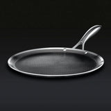 Poêle Grill Hybride Inox 30 cm