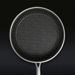 La Poêle Hybride Antiadhésive Inox Premium - 24 cm