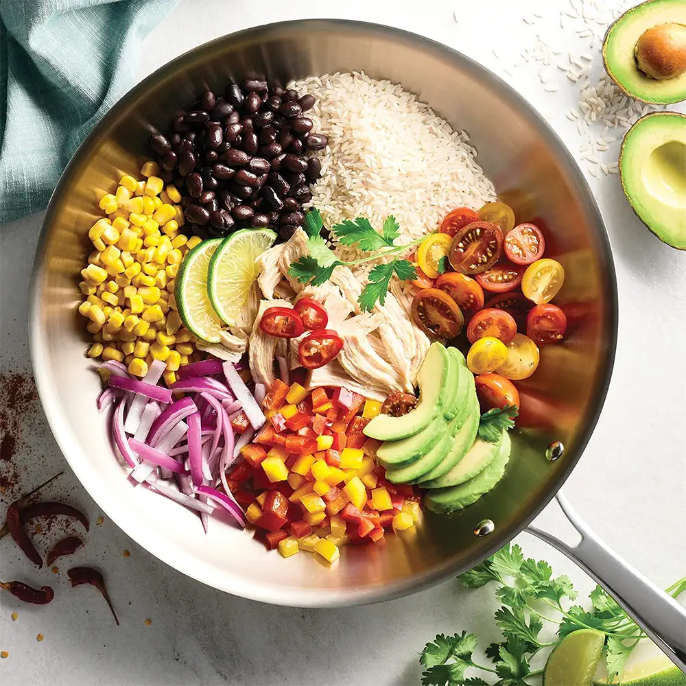 La Poêle Essentielle Inox Premium 26 cm