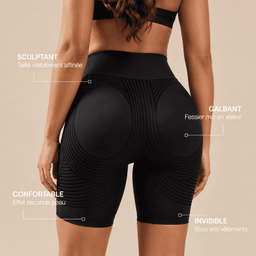 Shorty Sculptant : Ventre Plat, Fesses Galbées & Anti-Cellulite